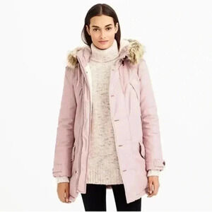 J.CREW Burbridge Parka Coat size S